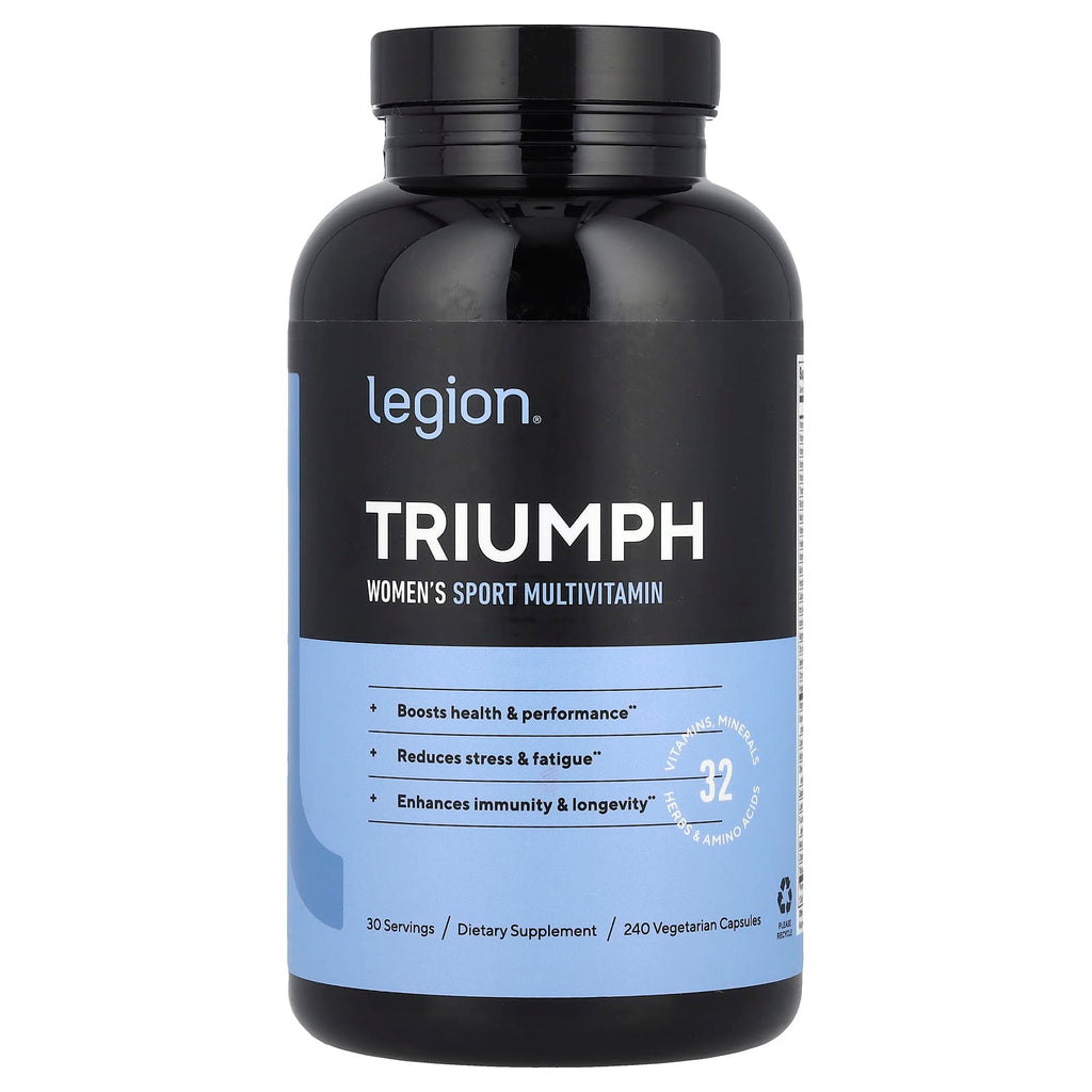 Legion Athletics, Triumph, Women's Sport Multivitamin, 240 Vegetarian Capsules