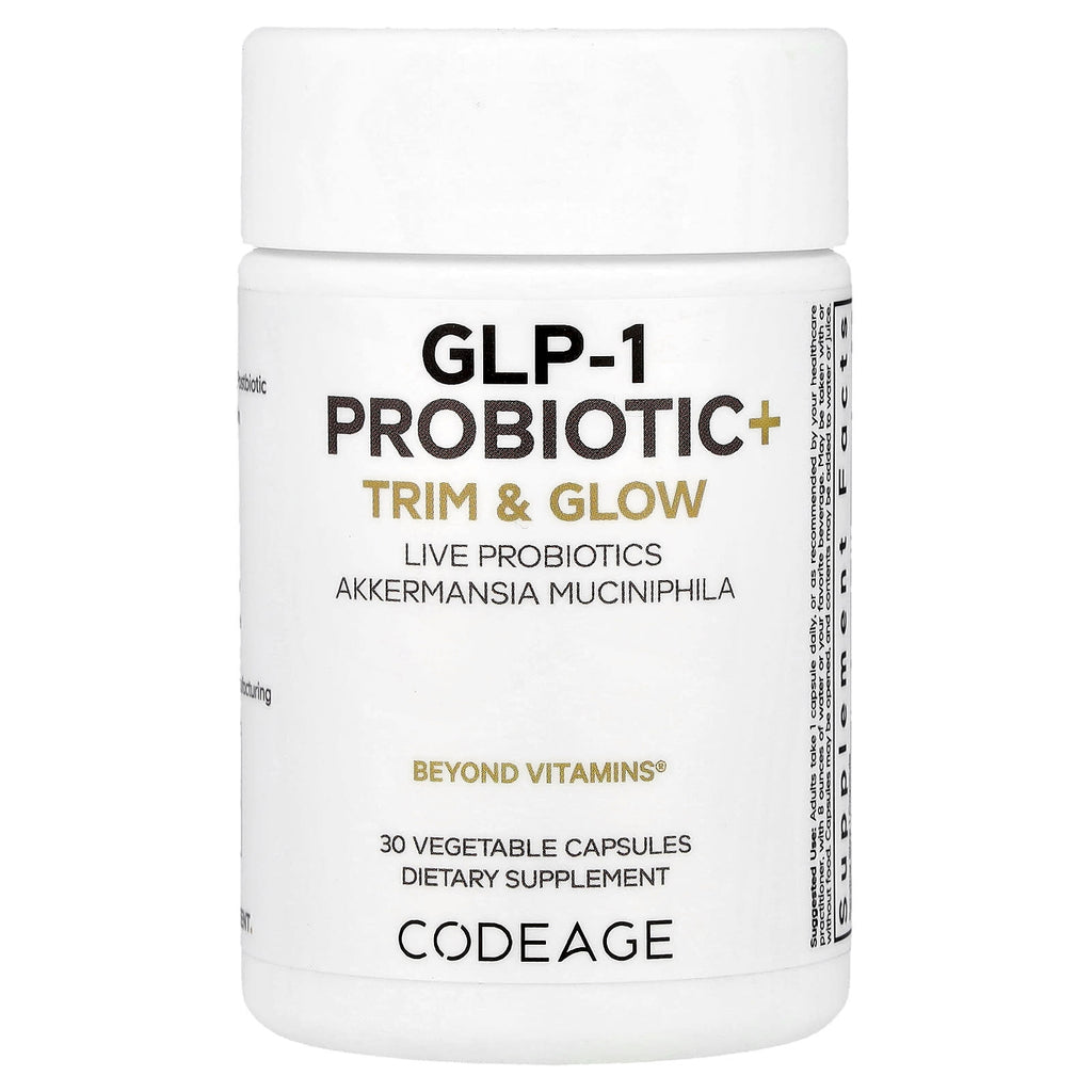 Codeage, GLP-1 Probiotic+, 30 Vegetable Capsules