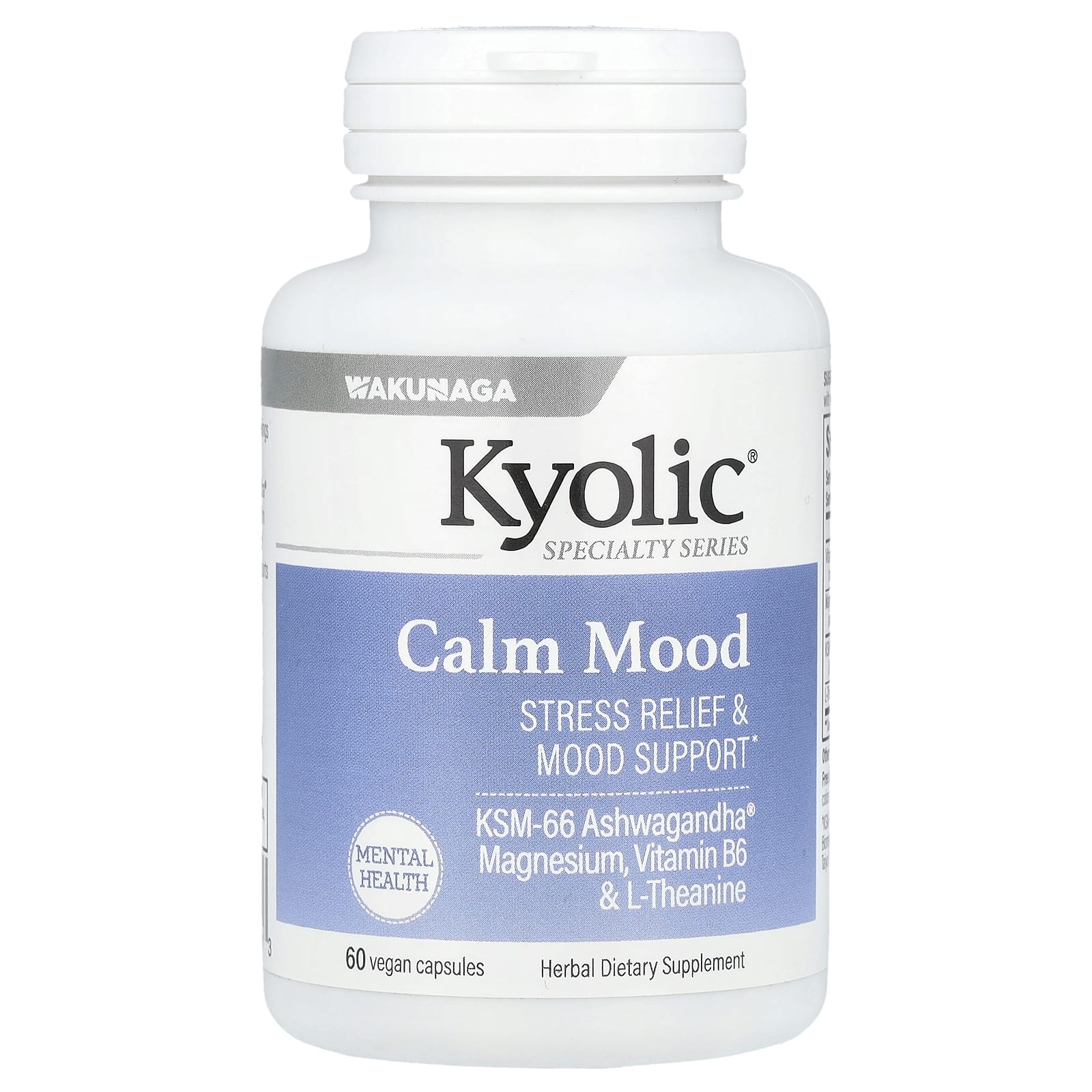 Kyolic, Specialty Series, Calm Mood, 60 Vegan Capsules