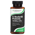 LifeSeasons, S. Boulardii Prodiotic, 60 Veg Capsules (5 Billion CFU per Capsule)