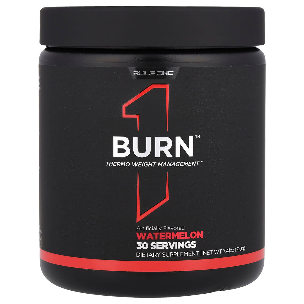 Rule One Proteins, Burn™, Thermo Weight Management, Watermelon, 7.41 oz (210 g)