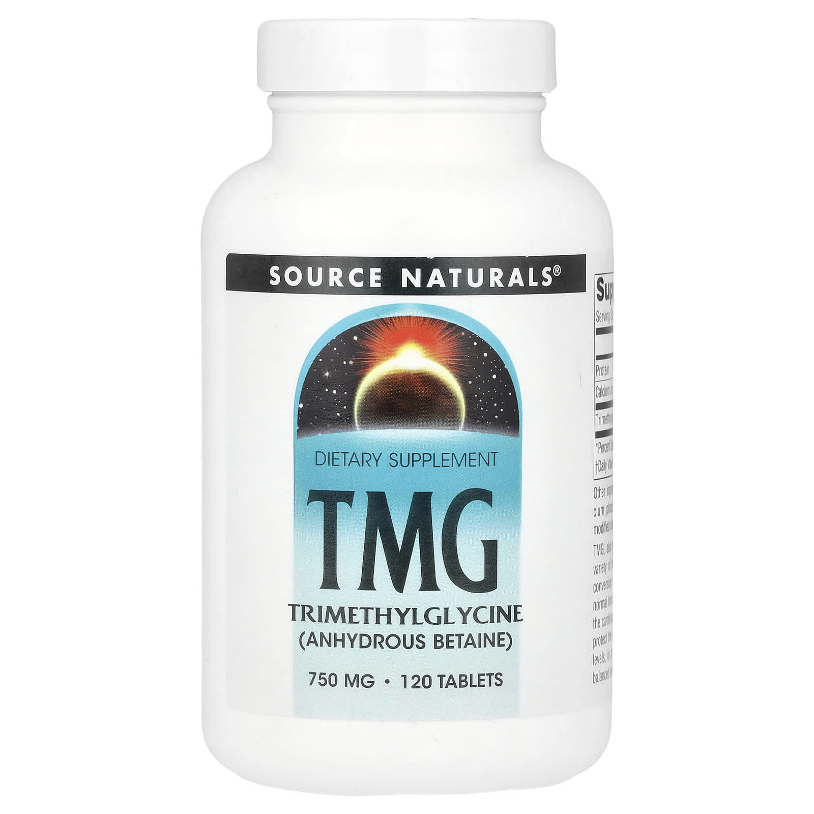 Source Naturals, TMG, 120 Tablets