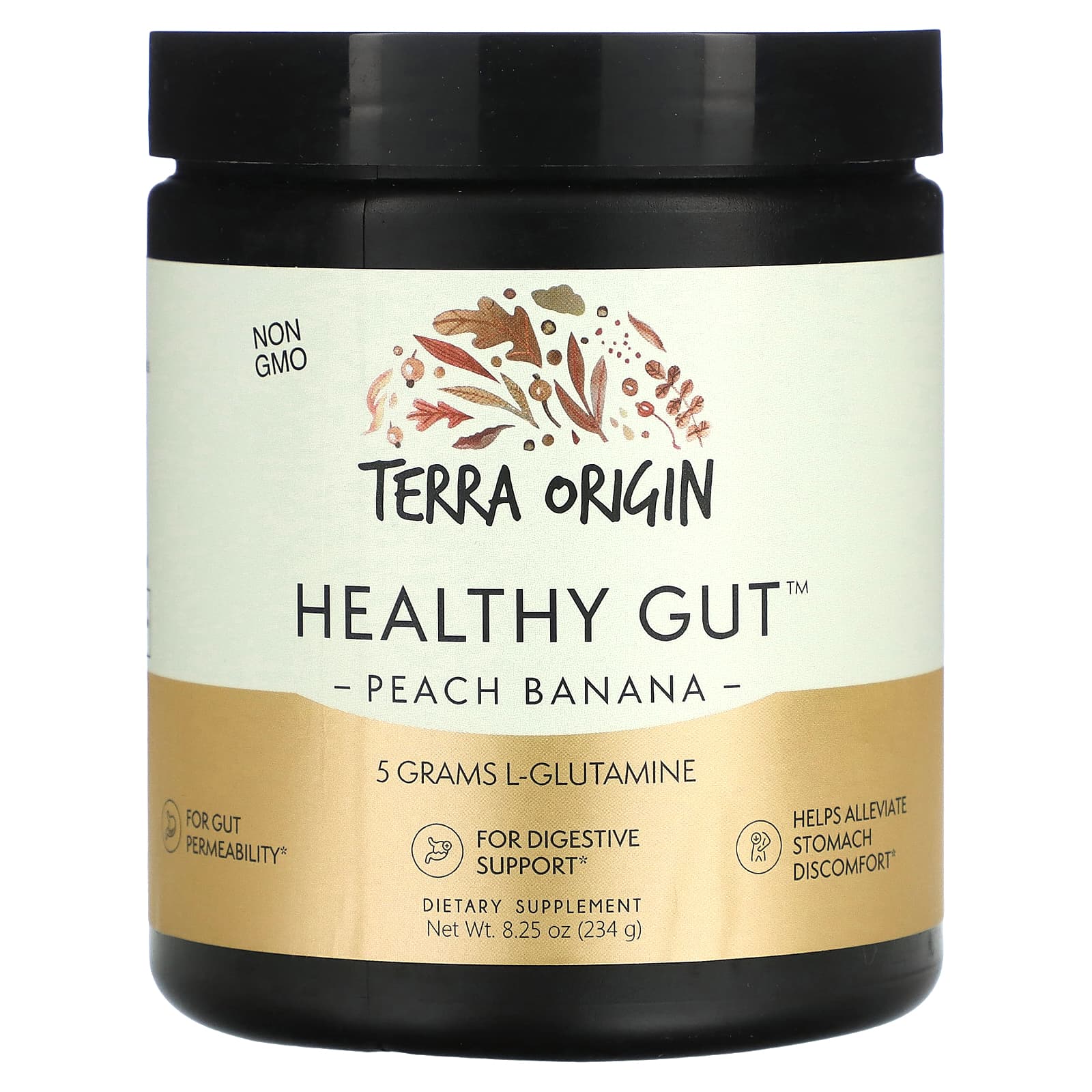 Terra Origin, Healthy Gut™, Peach Banana, 8.25 oz (234 g)