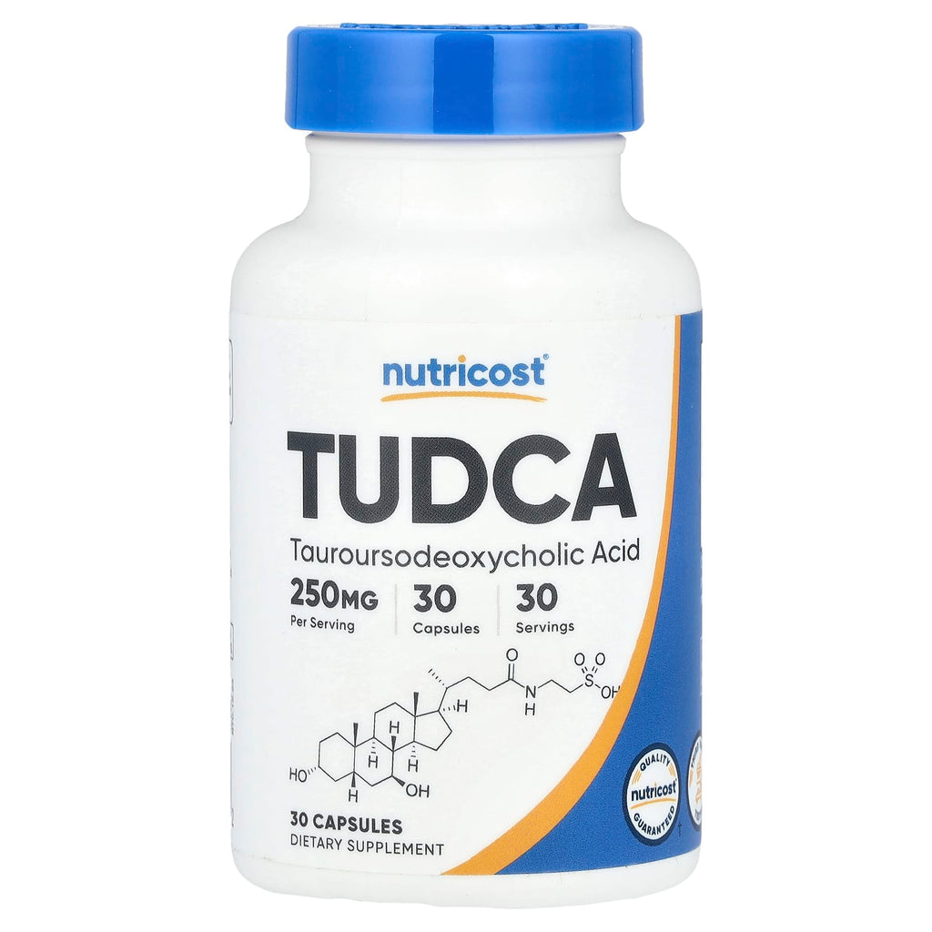 Nutricost, TUDCA, 250 mg, 30 Capsules
