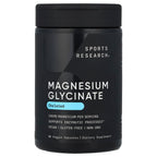 Sports Research, Magnesium Glycinate, 90 Veggie Capsules (80 mg per Capsule)
