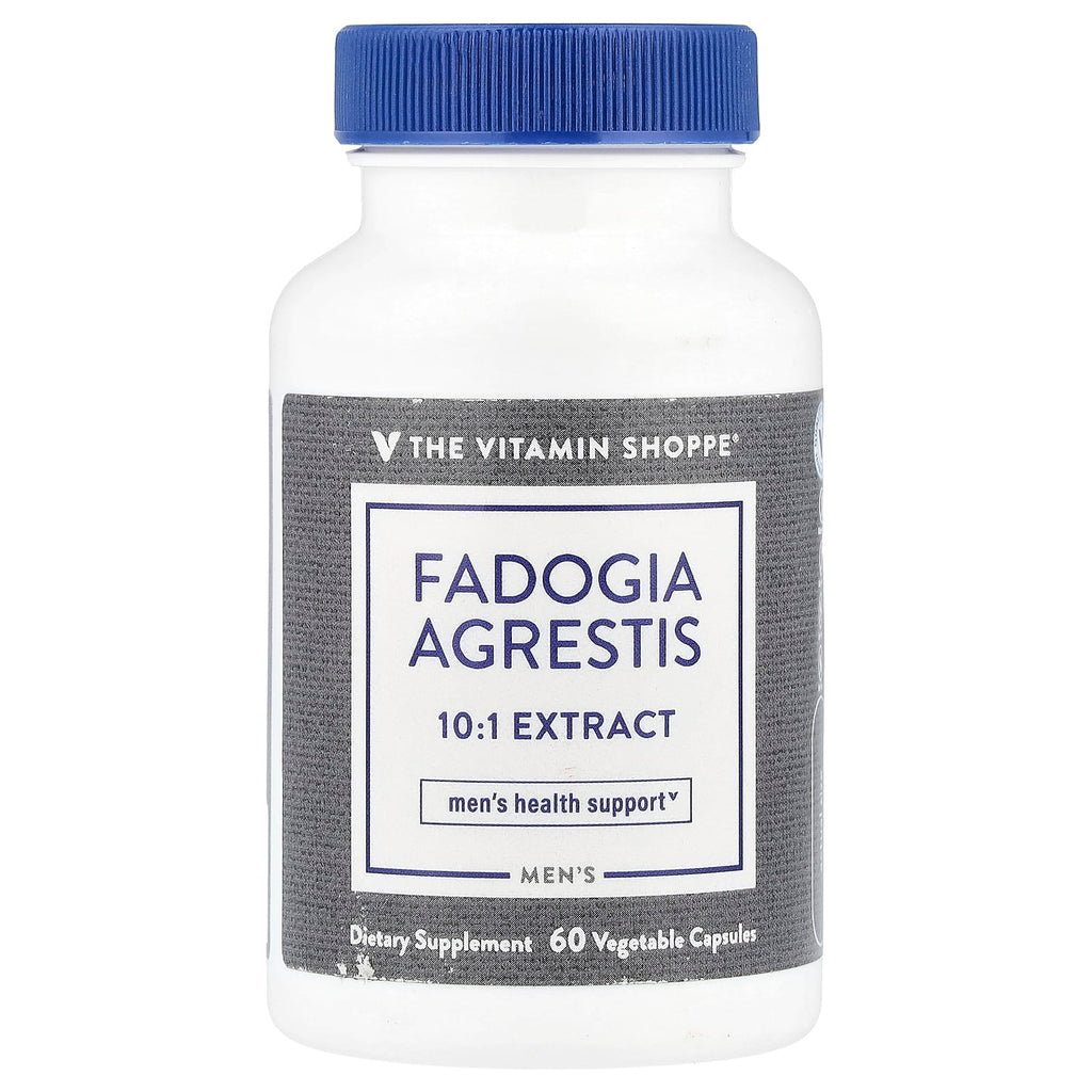 The Vitamin Shoppe, Men's Fadogia Agrestis, 60 Vegetable Capsules (600 mg per Capsule)