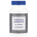 The Vitamin Shoppe, Men's Fadogia Agrestis, 60 Vegetable Capsules (600 mg per Capsule)