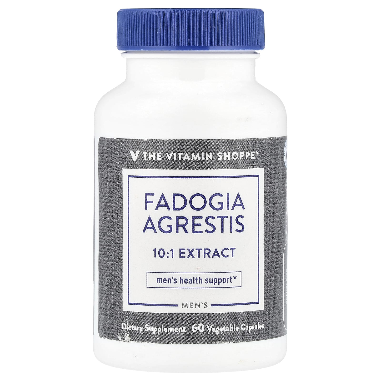 The Vitamin Shoppe, Men's Fadogia Agrestis, 60 Vegetable Capsules (600 mg per Capsule)