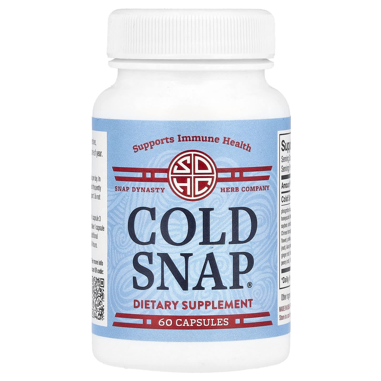 Snap Dynasty, Cold Snap®, 60 Capsules