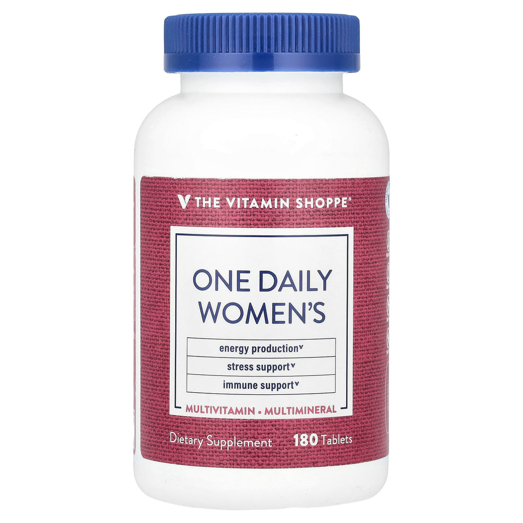 The Vitamin Shoppe, One Daily Women's, Multivitamin & Multimineral, 180 Tablets