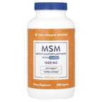 The Vitamin Shoppe, MSM With OptiMSM®, 1,000 mg, 240 Capsules
