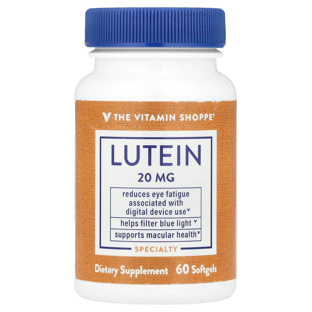 The Vitamin Shoppe, Lutein, 20 mg, 60 Softgels