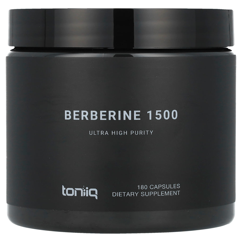 Toniiq, Berberine 1500, 180 Capsules (500 mg per Capsule)