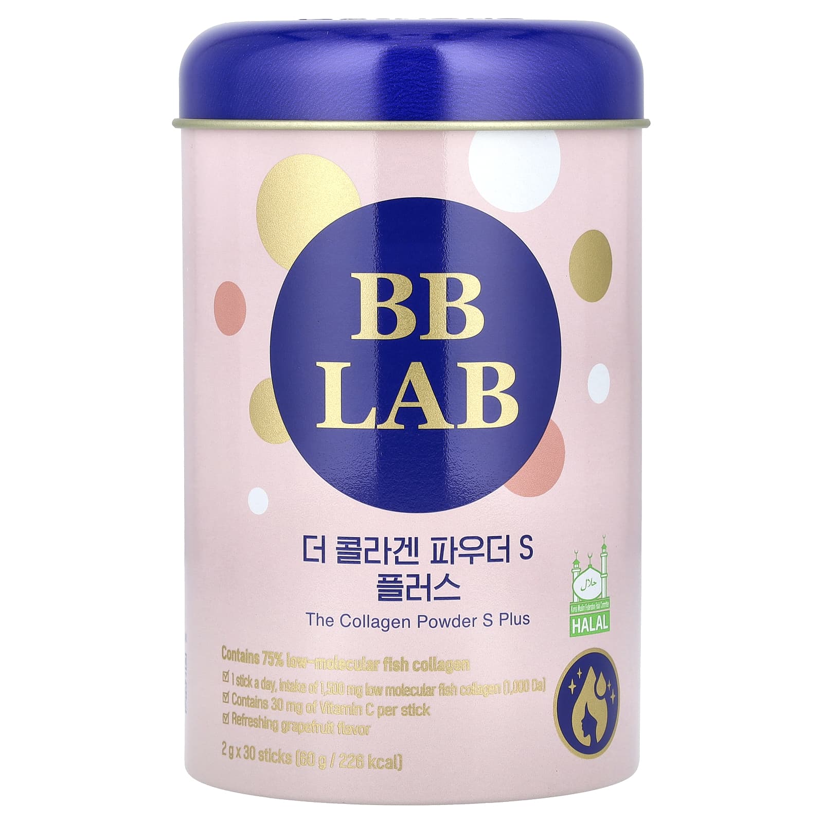 BB Lab, The Collagen Powder S Plus, 30 Sticks, 2 g Each