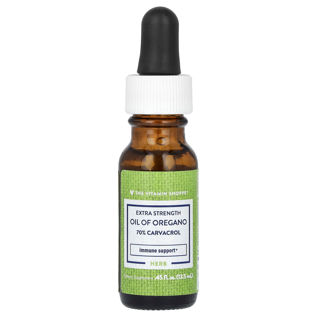 The Vitamin Shoppe, Oil of Oregano, 0.45 fl oz (13.5 ml)