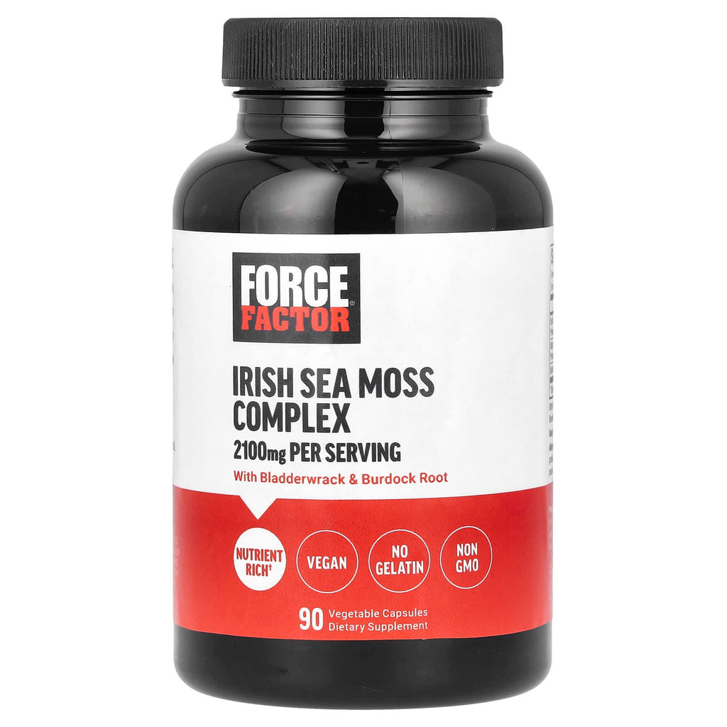 Force Factor, Irish Sea Moss Complex, 90 Vegetable Capsules