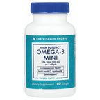 The Vitamin Shoppe, Omega-3 Mini, High Potency, 60 Softgels (700 mg per Softgel)