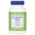 The Vitamin Shoppe, Bilberry Extract, 120 Capsules (60 mg per Capsule)
