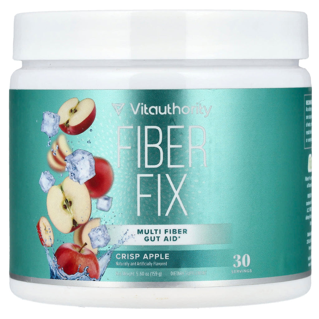 Vitauthority, Fiber Fix, Multi Fiber Gut Aid, Crisp Apple, 5.6 oz (159 g)