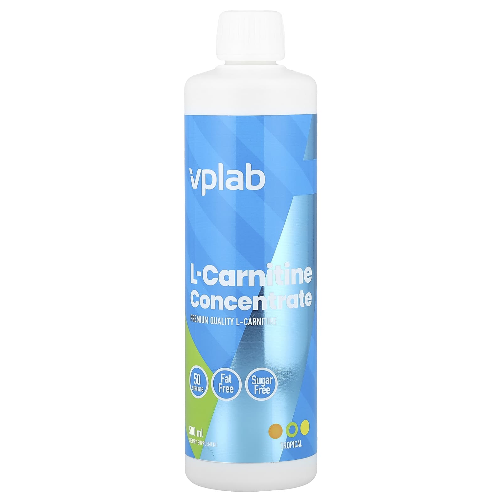 Vplab, L-Carnitine Concentrate, Tropical , 500 ml