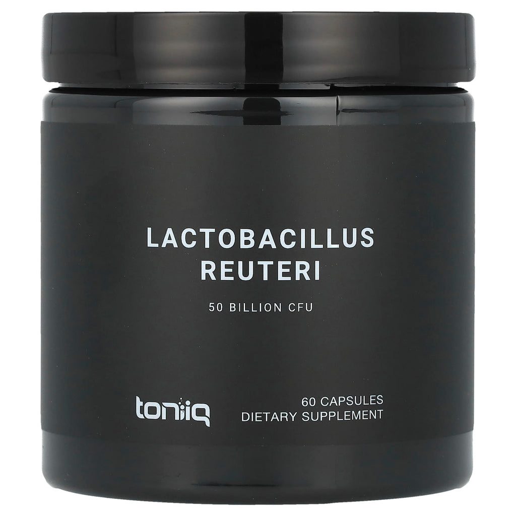 Toniiq, Lactobacillus Reuteri, 50 Billion CFU, 60 Capsules