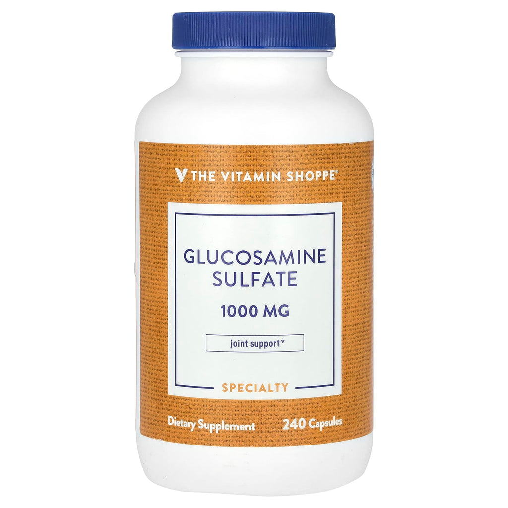The Vitamin Shoppe, Glucosamine Sulfate, 1,000 mg, 240 Capsules