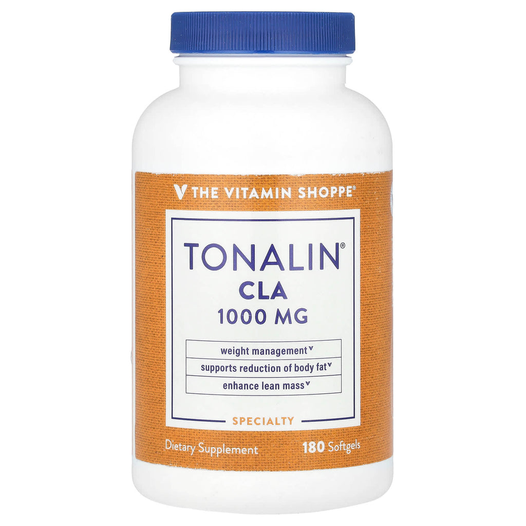 The Vitamin Shoppe, Tonalin® CLA, 1,000 mg, 180 Softgels