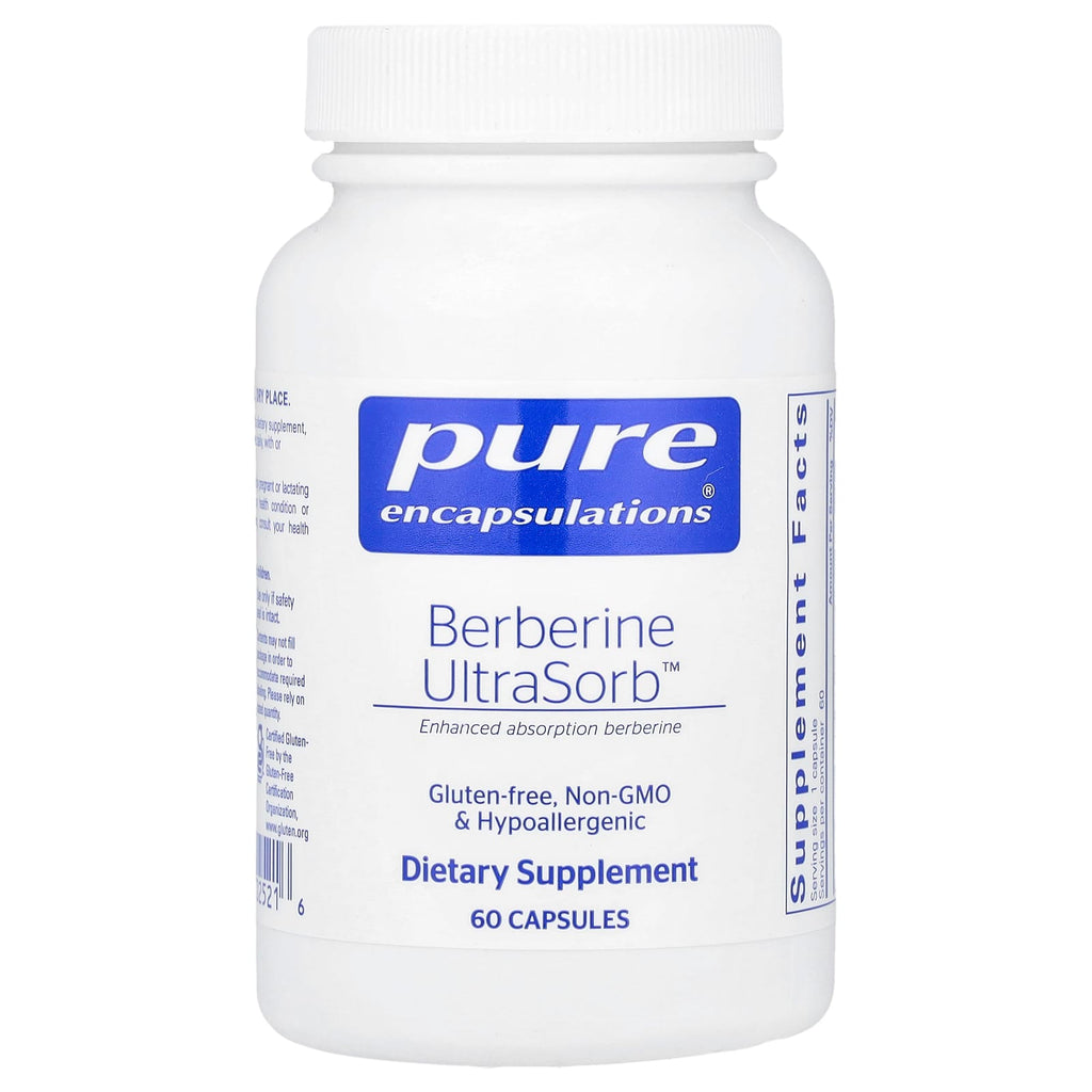 Pure Encapsulations, Berberine UltraSorb™, 550 mg, 60 Capsules