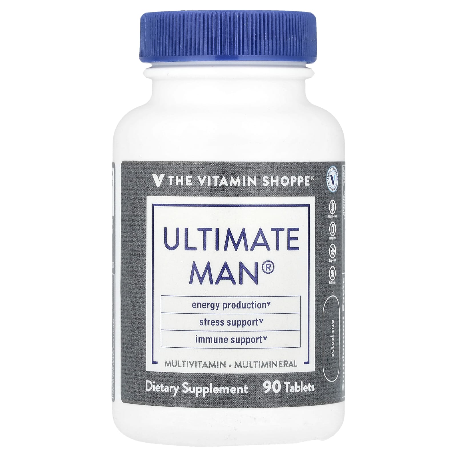 The Vitamin Shoppe, Ultimate Man®, Multivitamin & Multimineral, 90 Tablets