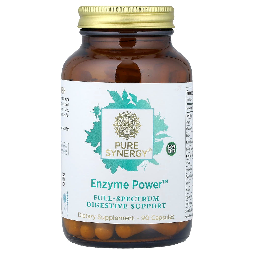 Pure Synergy, Enzyme Power™, 90 Capsules