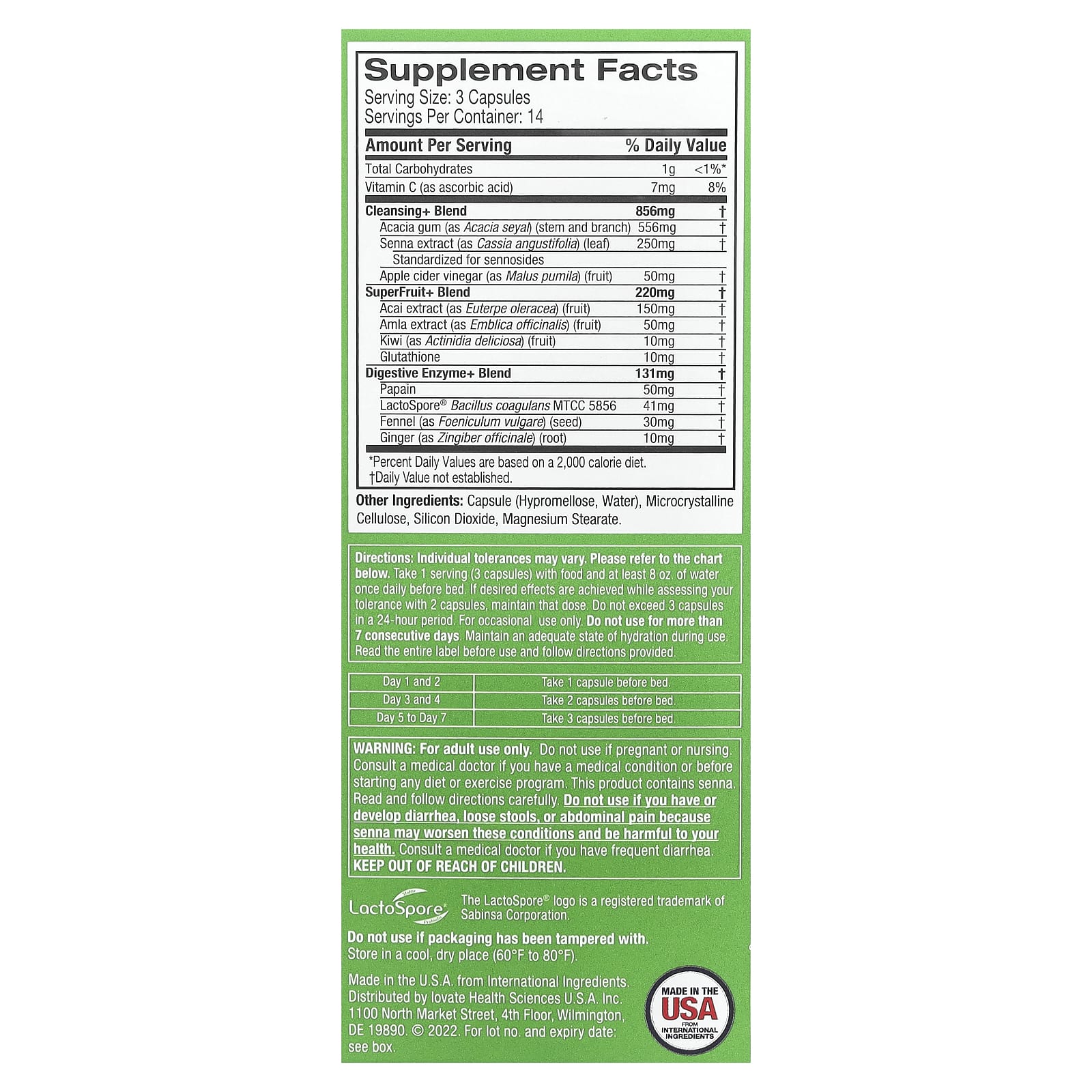 Purely Inspired, 7-Day Cleanse, 42 Capsules