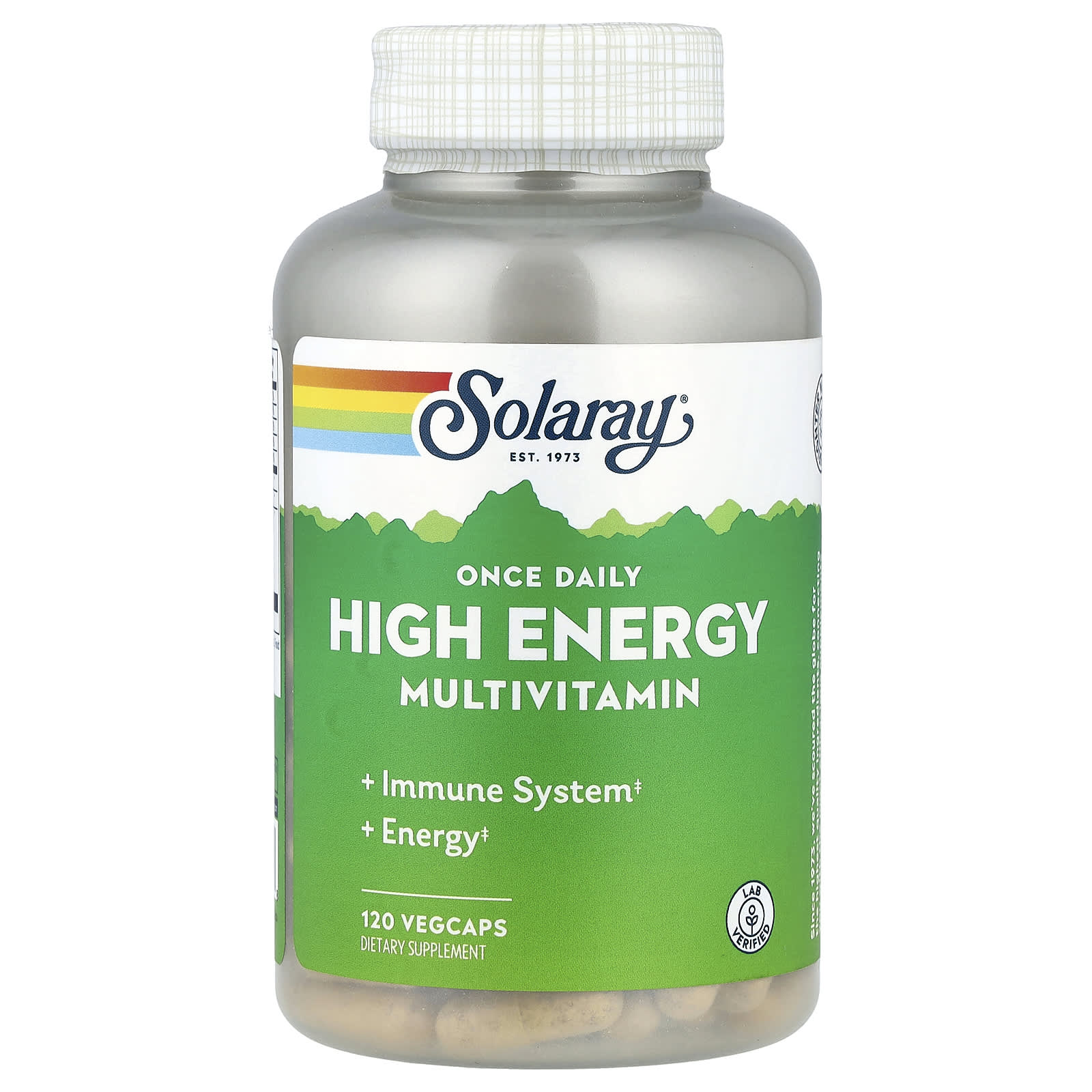 Solaray, Once Daily High Energy Multivitamin, 120 VegCaps