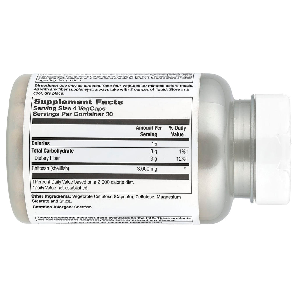 Natural Balance, Super Chitosan 3000, 120 VegCaps (750 mg per Capsule)