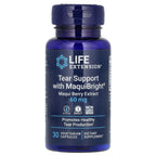 Life Extension, Tear Support with MaquiBright, Maqui Berry Extract, 60 mg, 30 Vegetarian Capsules