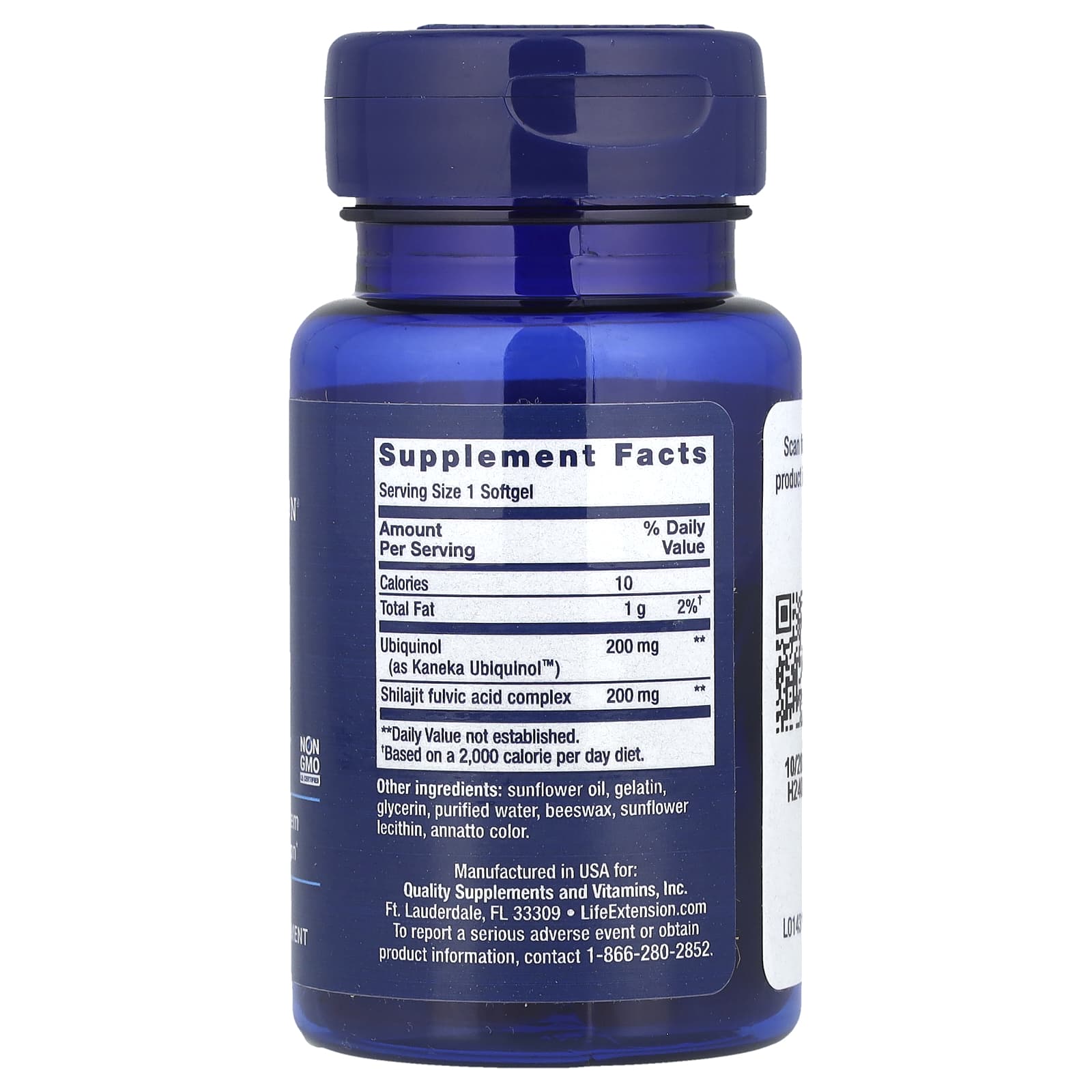 Life Extension, Super Ubiquinol CoQ10 with Enhanced Mitochondrial Support, 200 mg, 30 Softgels