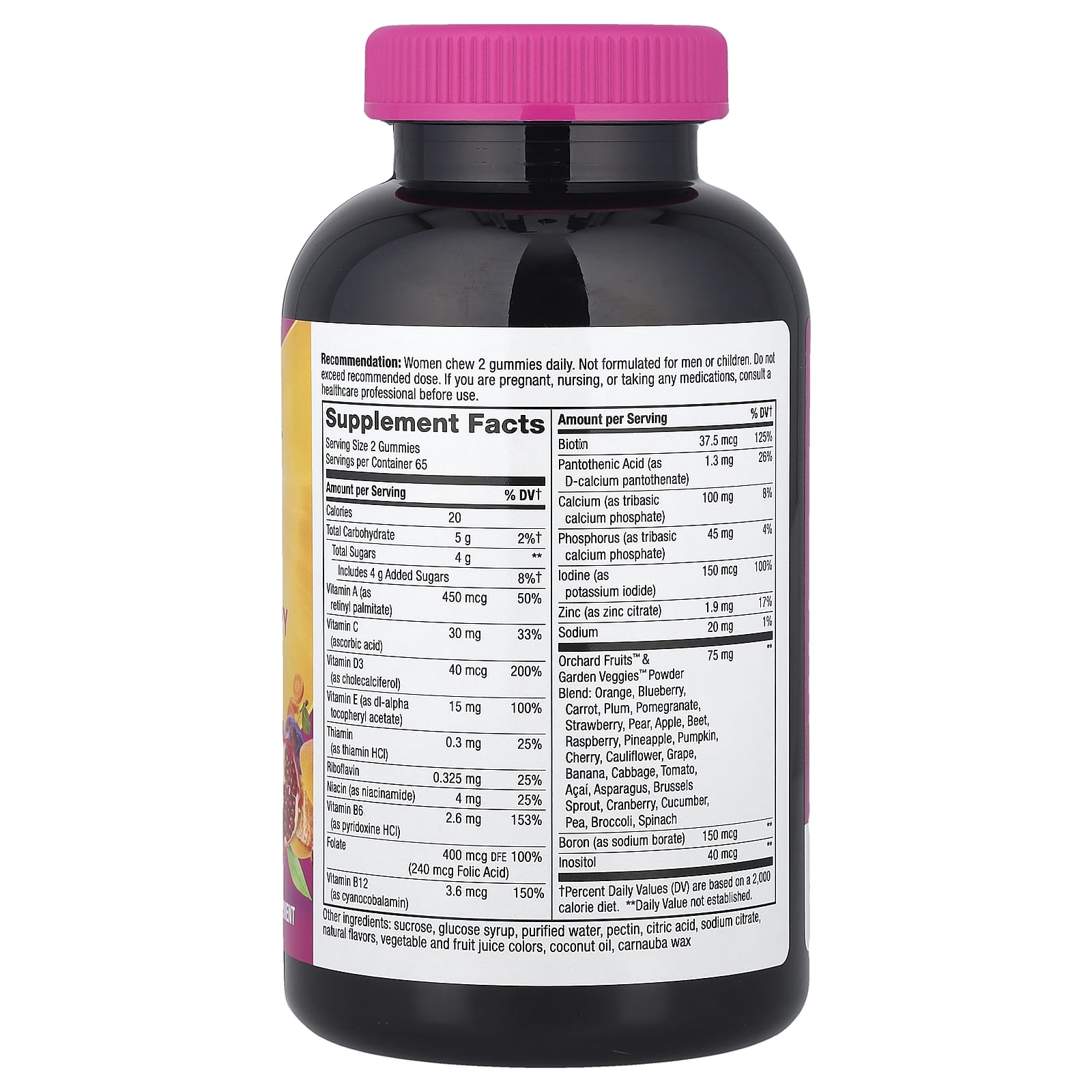 Nature's Way, Alive!® Women's Gummy Multivitamin, Mixed Berry, 130 Gummies