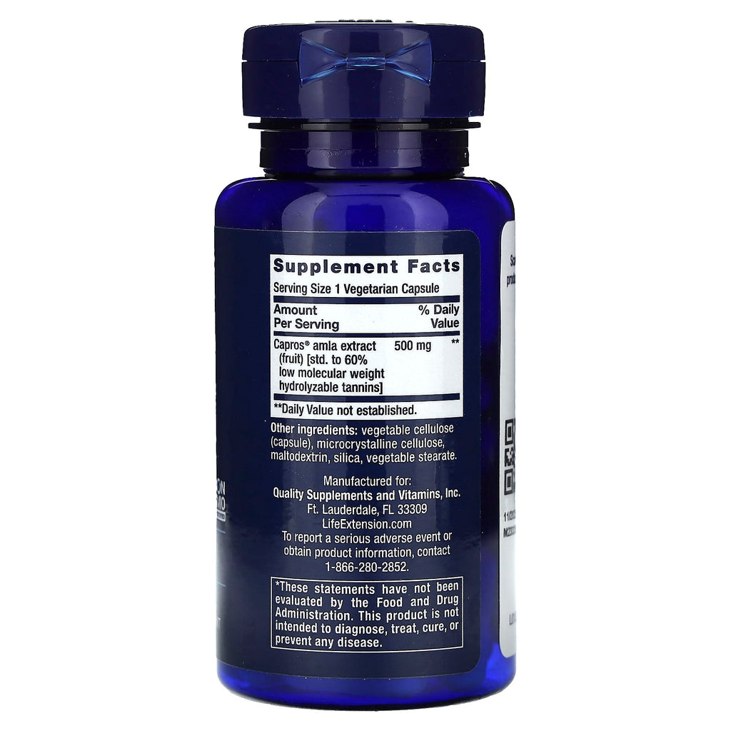 Life Extension, Advanced Lipid Control, 60 Vegetarian Capsules (500 mg per Capsule)