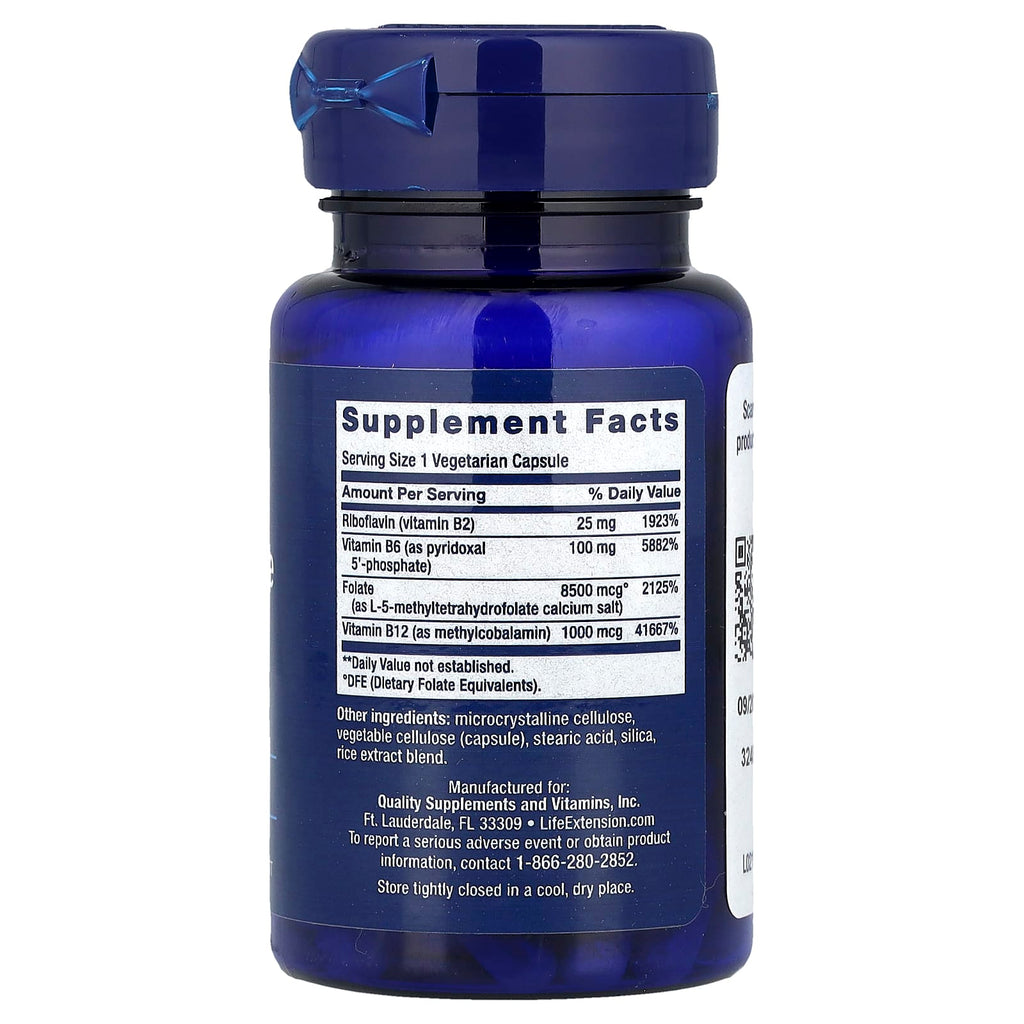 Life Extension, Homocysteine Resist, 60 Vegetarian Capsules