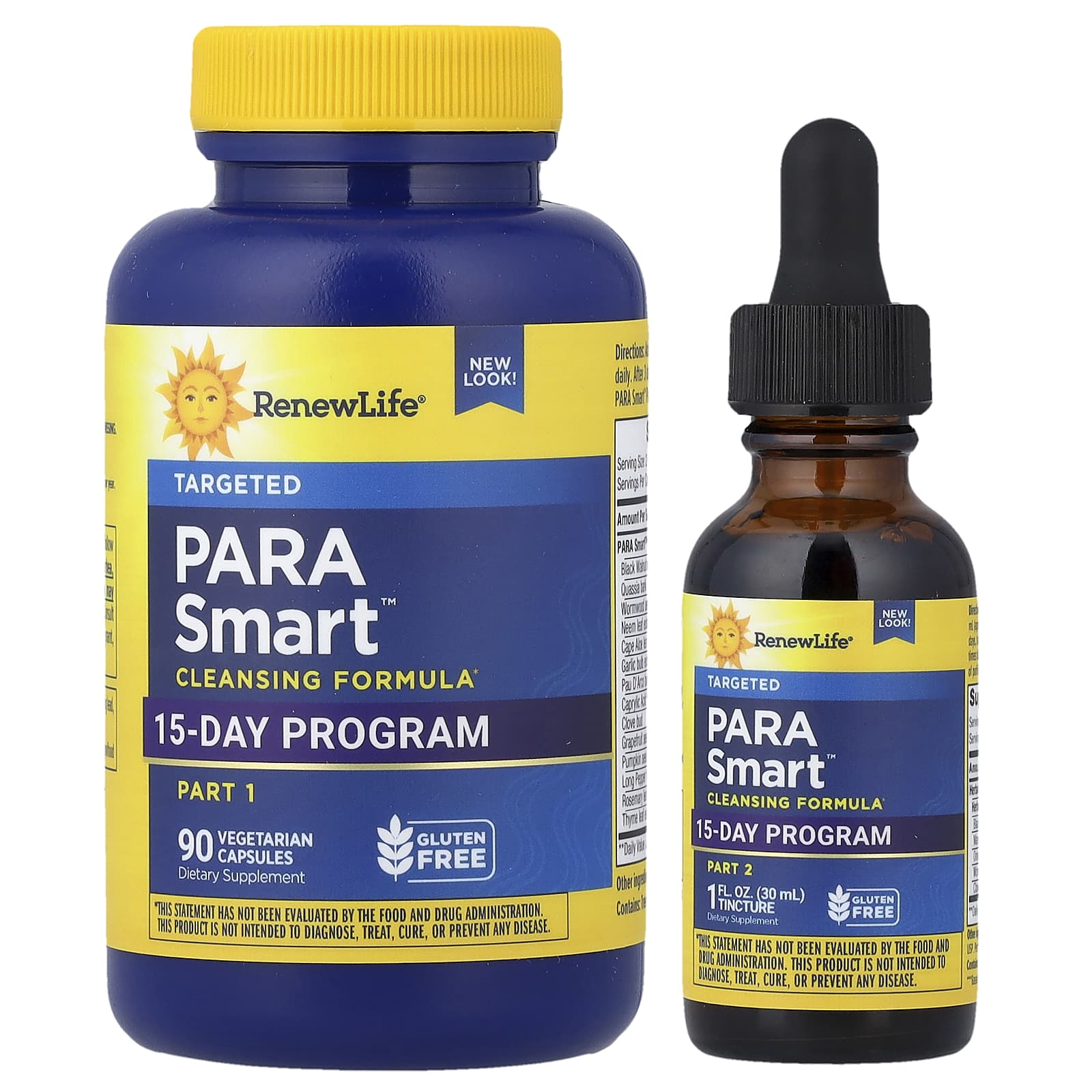 Renew Life, ParaSmart Cleanse, 14-Day Targeted Cleanse, 2-Part