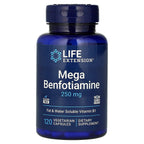 Life Extension, Mega Benfotiamine, 250 mg, 120 Vegetarian Capsules
