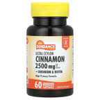 Sundance Vitamins, Ultra Ceylon Cinnamon + Chromium & Biotin, 60 Vegetarian Capsules