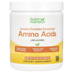 Super Nutrition, Leucine Enriched Essential Amino Acids with L-Leucine, L-Lysine, L-Threonine, and L-Isoleucine, Unflavored, 10.58 oz (300 g)