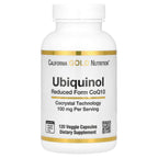 California Gold Nutrition, Ubiquinol Reduced Form CoQ10, 100 mg , 120 Veggie Capsules