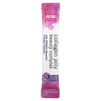 NOW Foods, Solutions, Collagen Jelly Beauty Complex, Sweet Plum, 10 Jelly Sticks, 0.705 oz (20 g) Each