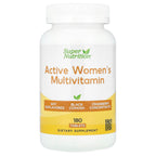 Super Nutrition, Active Women's Multivitamin with Black Cohosh, Soy Isoflavones, and Cranberry Concentrate, 180 Tablets