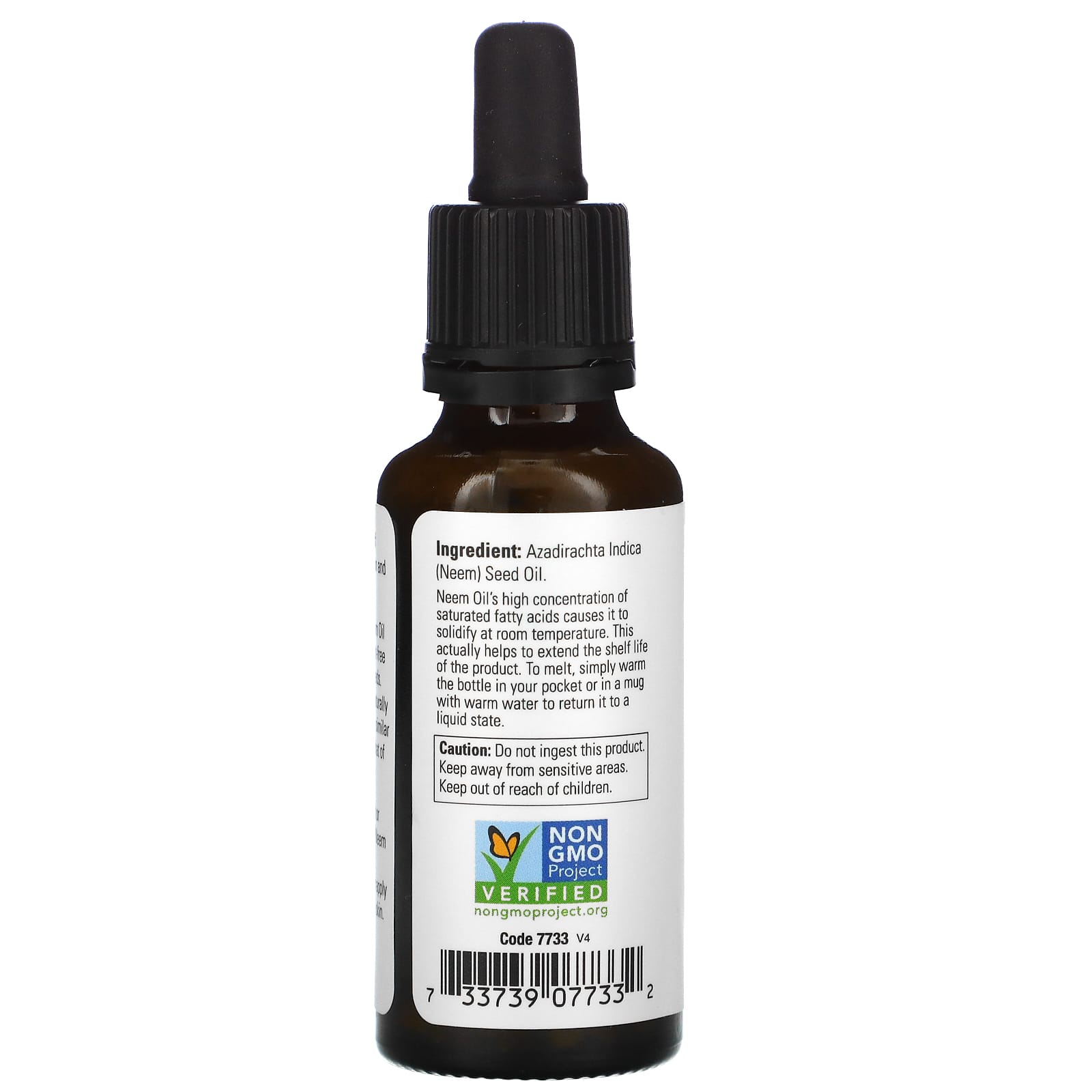 NOW Foods, Solutions, 100% Pure Neem Oil, 1 fl oz (30 ml)