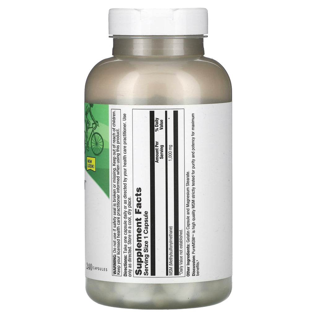 Natural Balance, Pure MSM, 240 Capsules (1,000 mg per Capsule)